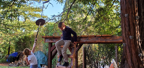 Natural Playgrounds - Prime Time playgrounds and Treehouse Builders